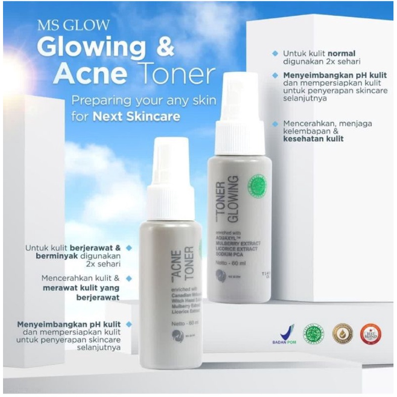 Toner Acne msglow Ecer