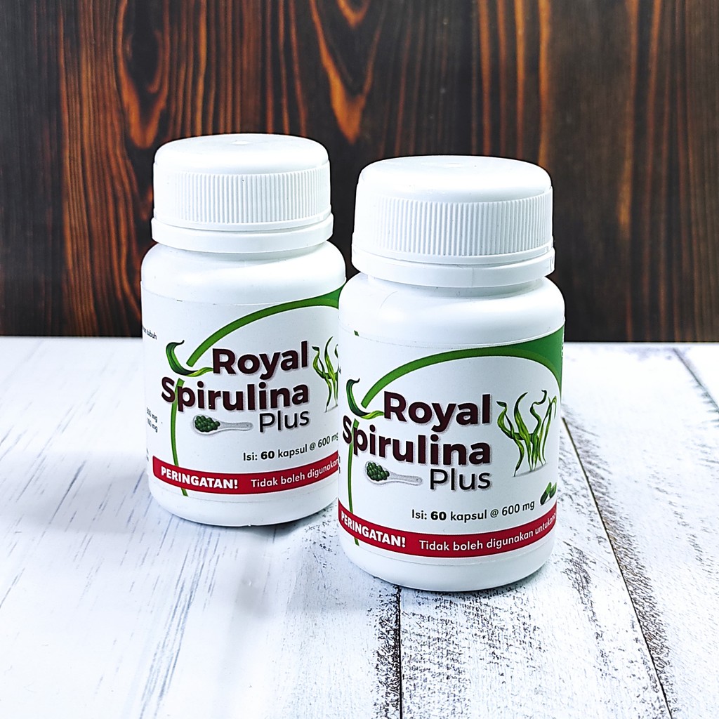 Royal spirulina plus 60 kapsul