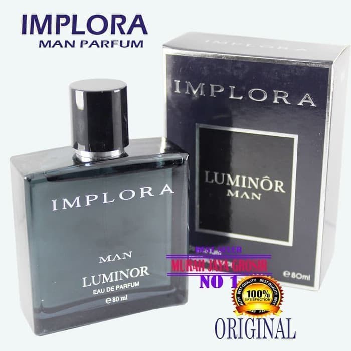 Diskon IMPLORA EAU DE PARFUM LUMINOR MAN 80 ML Spesial