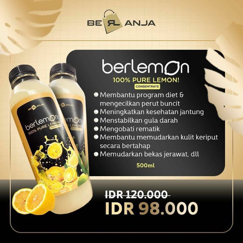 BERLemon by B Erl (50ml)
