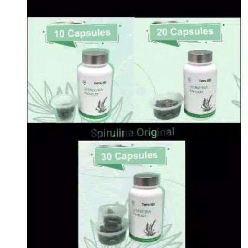 Spirulina Ecer 15kapsul