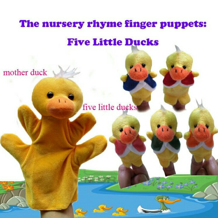 Boneka Jari: Five Little Ducks