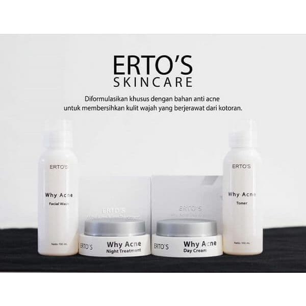 PAKET ERTO'S ERTOS WHY ACNE