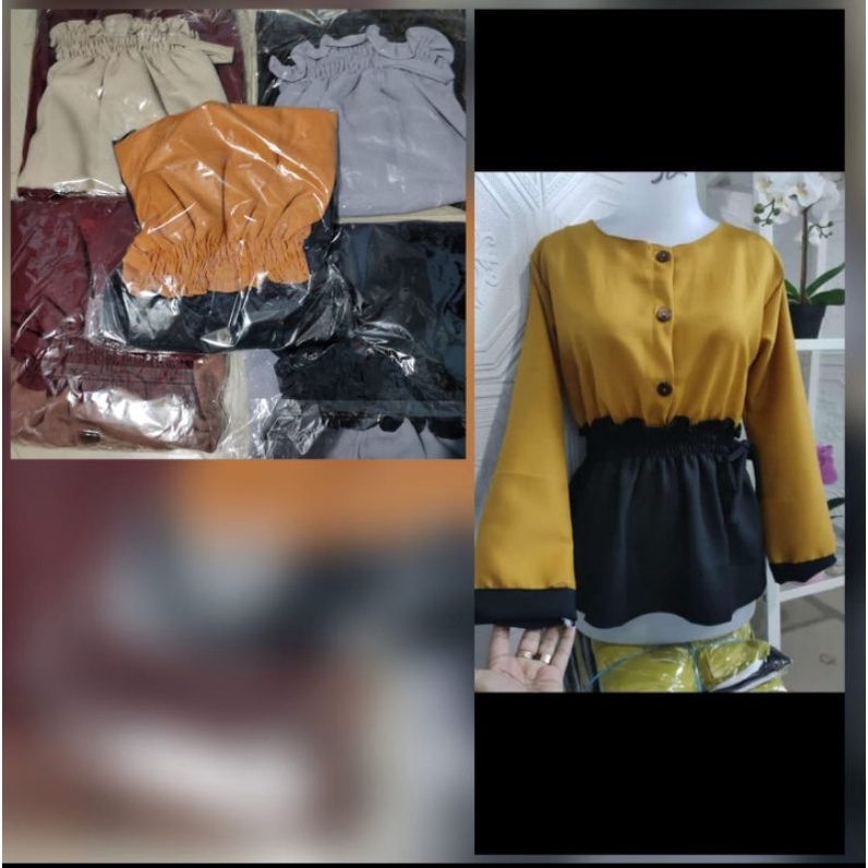 Atasan Kerut | ...