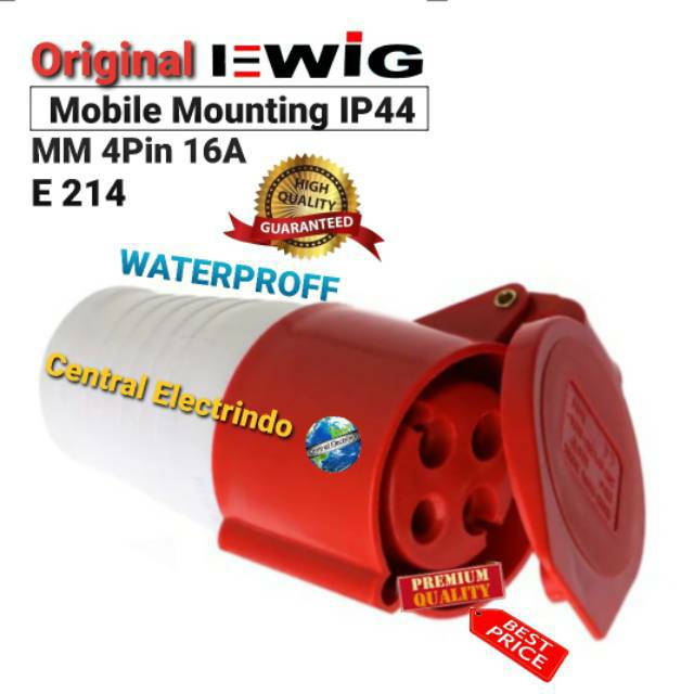 Mobile Mounting Coupler 4Pin 16A (E214) EWIG.