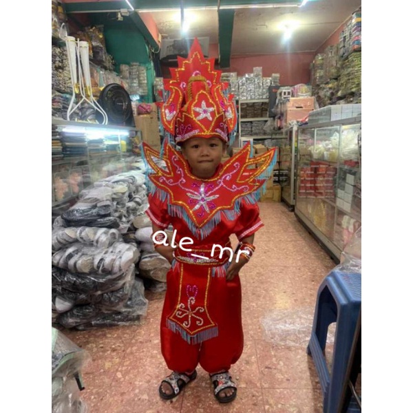 kostum prabu siliwangi