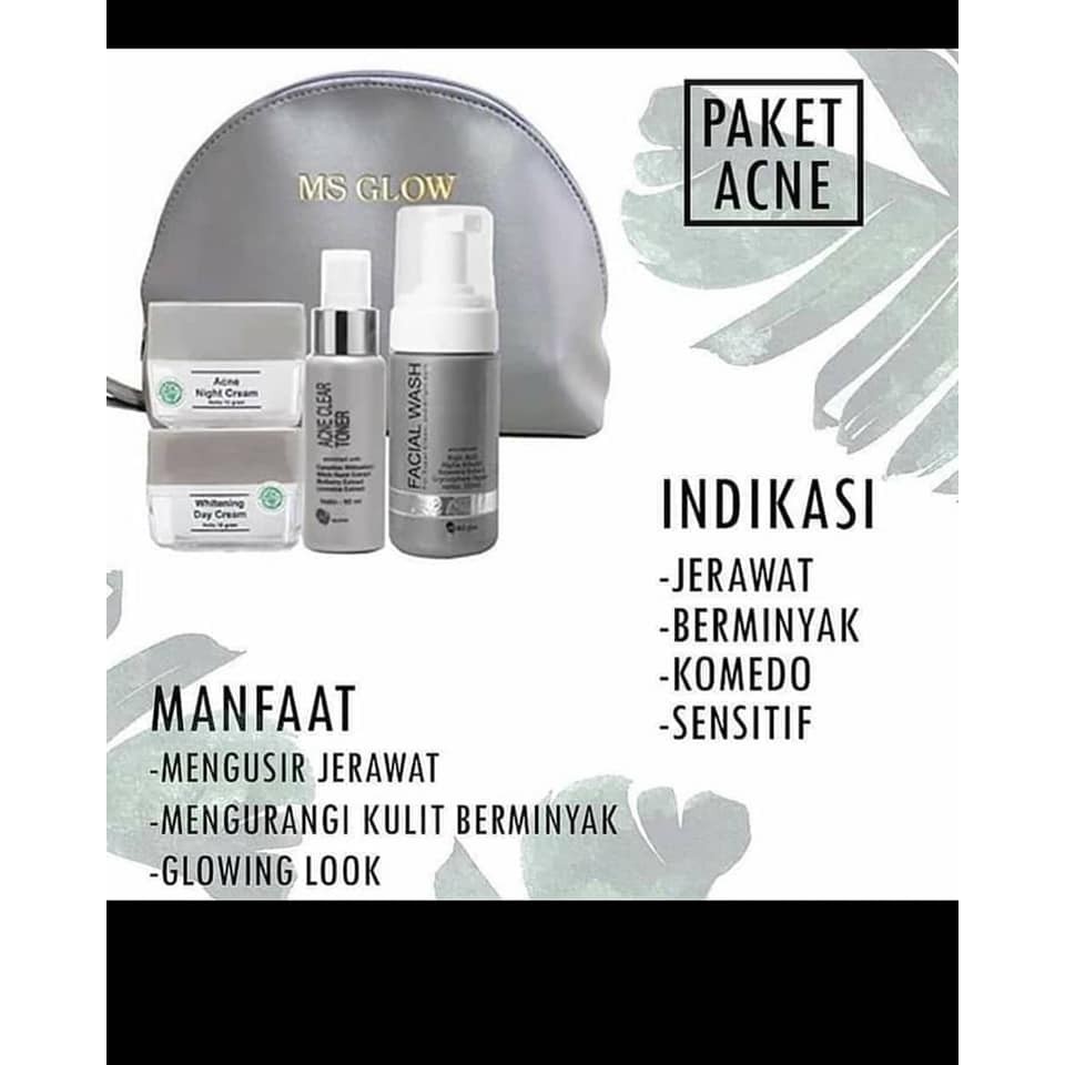 PAKET ACNE MS GLOW