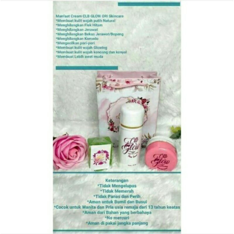 CLB GLOW ORY 100% BER-ID AGEN RESMI (COD)