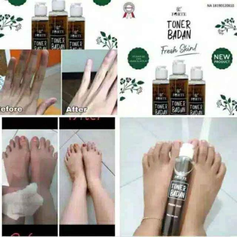 pemutih toner Coklat