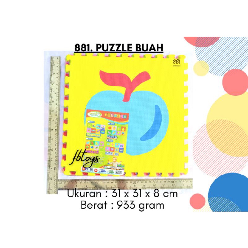 Mainan Anak Puzzle Buah