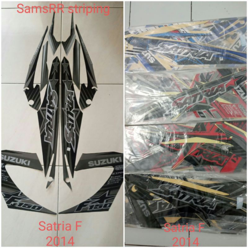 Striping SATRIA F 2014