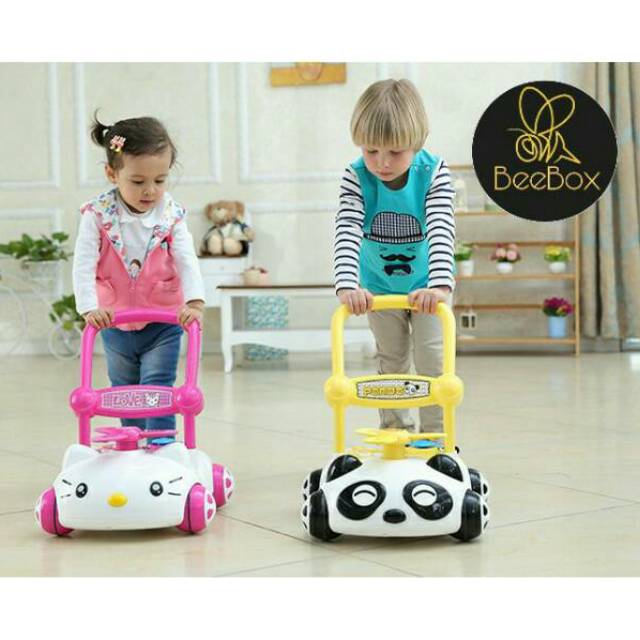 A + B trolley baby walker