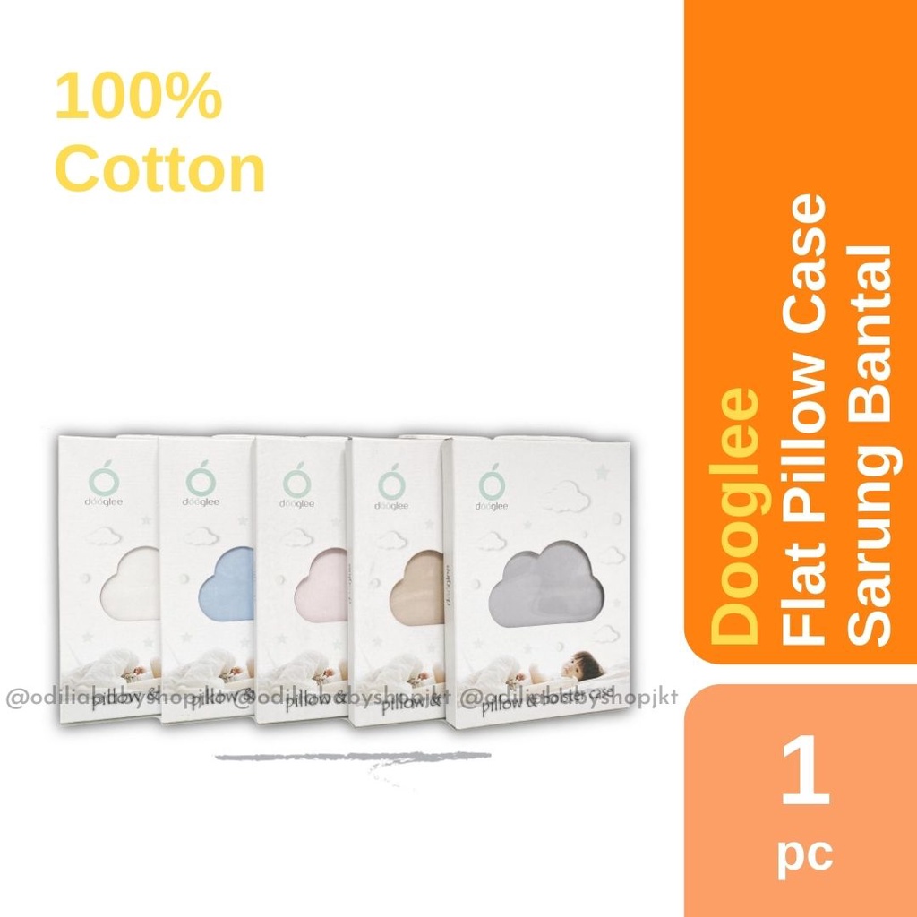Dooglee Flat Pillow Case - Sarung Bantal