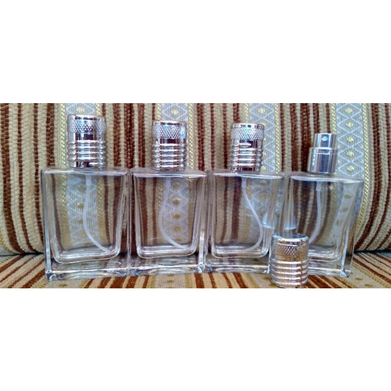 botol kotak bening