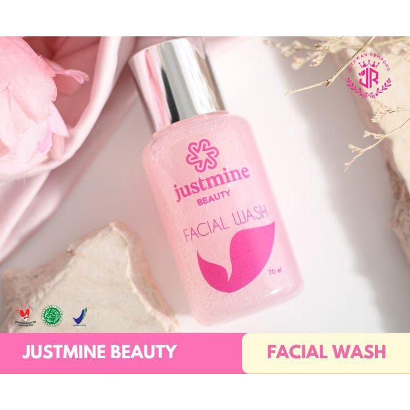 facial wash justmine