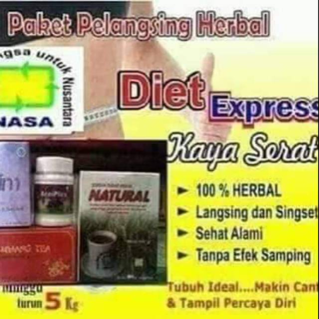❤❤PAKET DIET EXPRES NASA❤❤