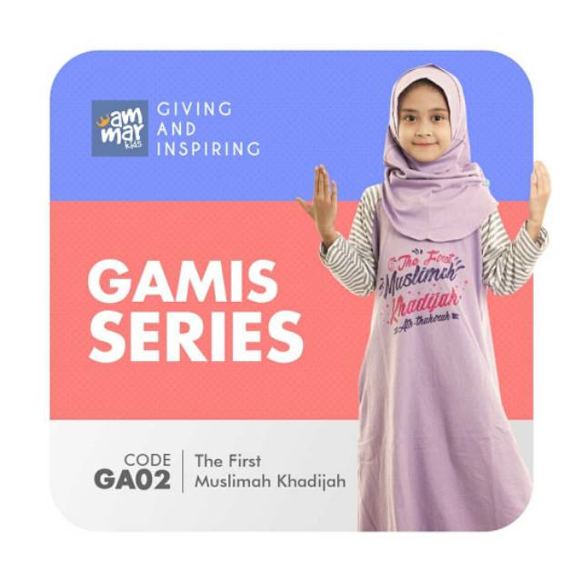 Ammarkids : Gamis + hijab