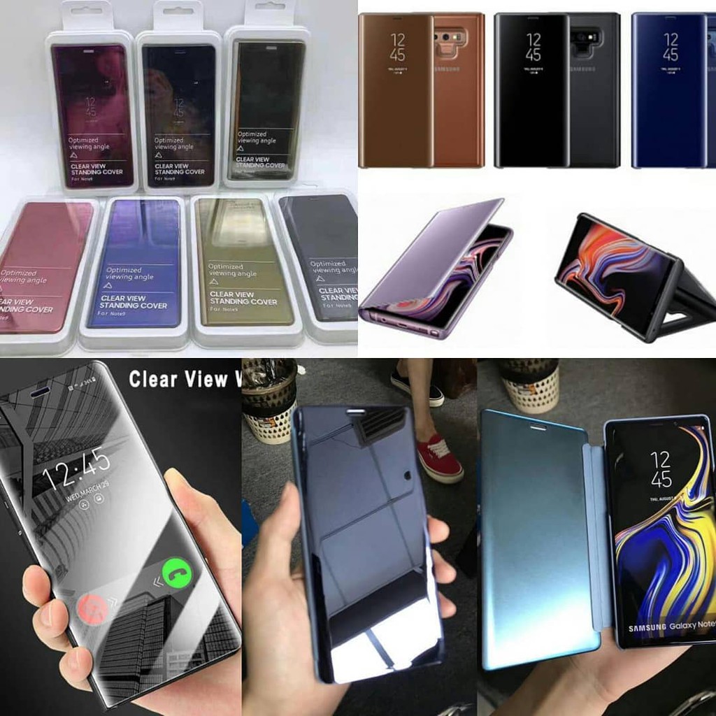 FLIP COVER MIRROR CLEAR SAMSUNG NOTE10