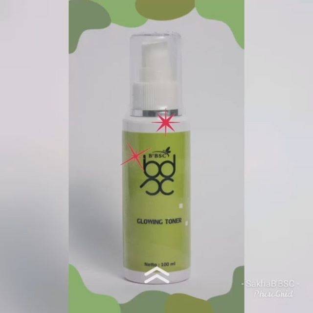 Glowing toner