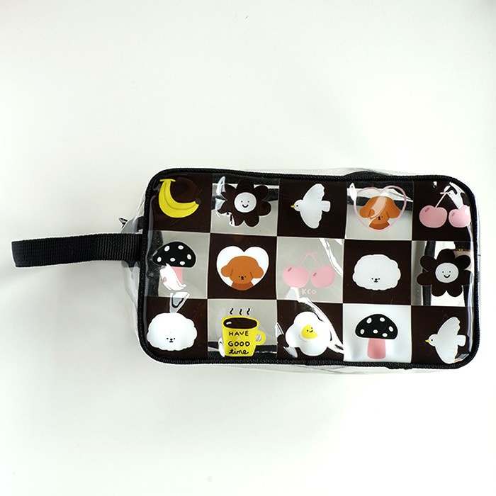 Kellysandco Transparent PVC Pouch