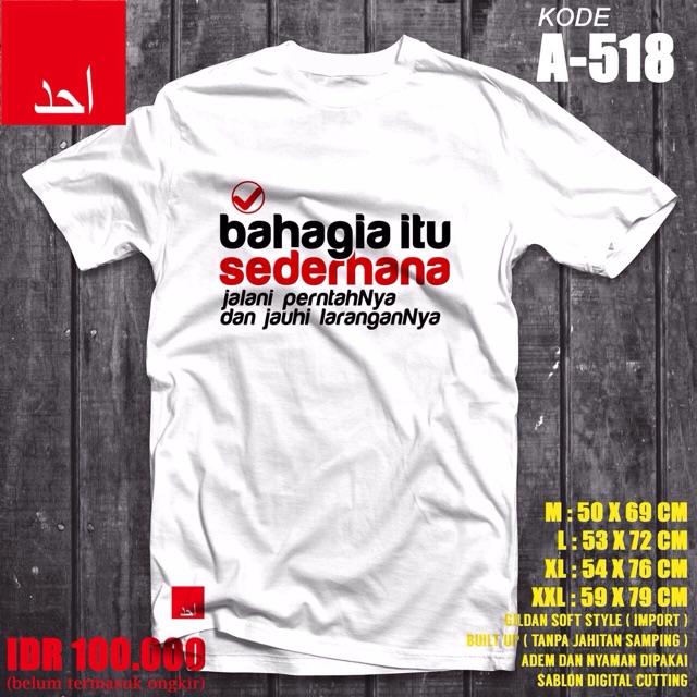 Kaos Dakwah Islam