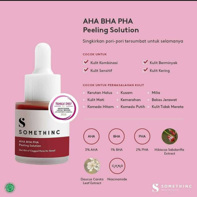 Somethinc AHA BHA PHA peeling solution