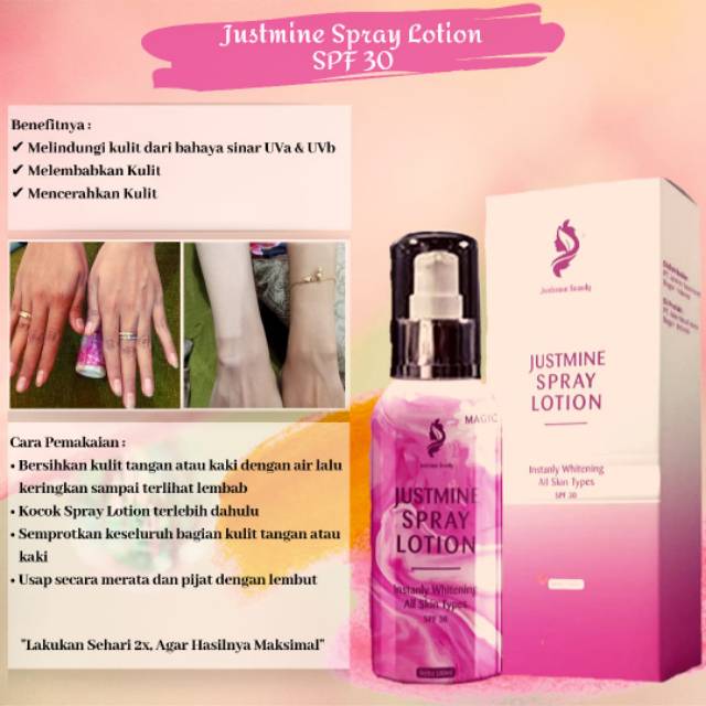 Lotion spray