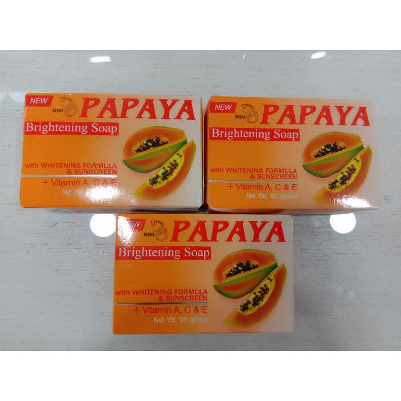 papaya brithening soap