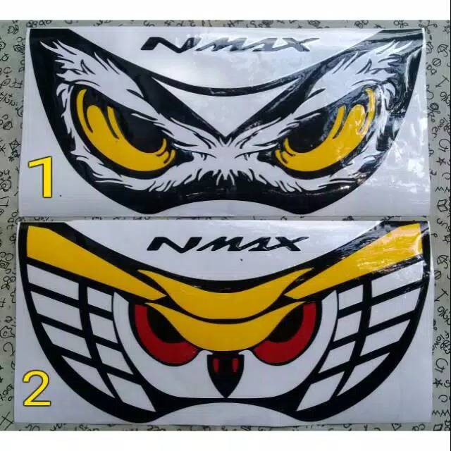 Sticker cutting head lamp N-MAX