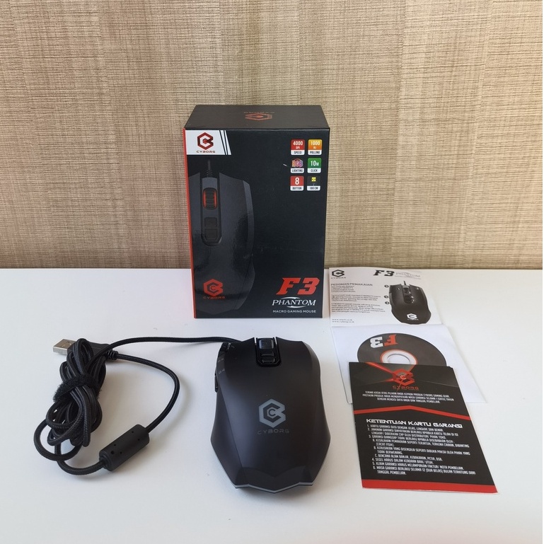 Cyborg Phantom Macro Gaming Mouse F3