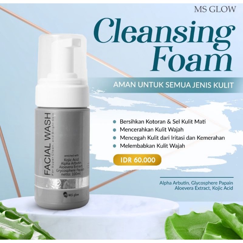 Facial Wash Ms Glow Ecer