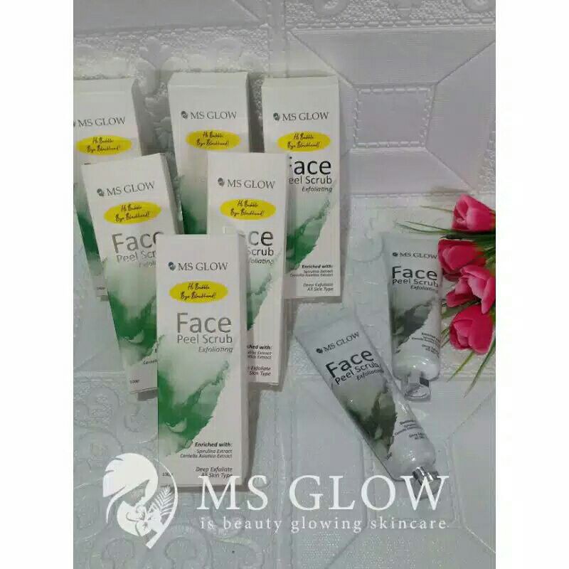 face peel scrub