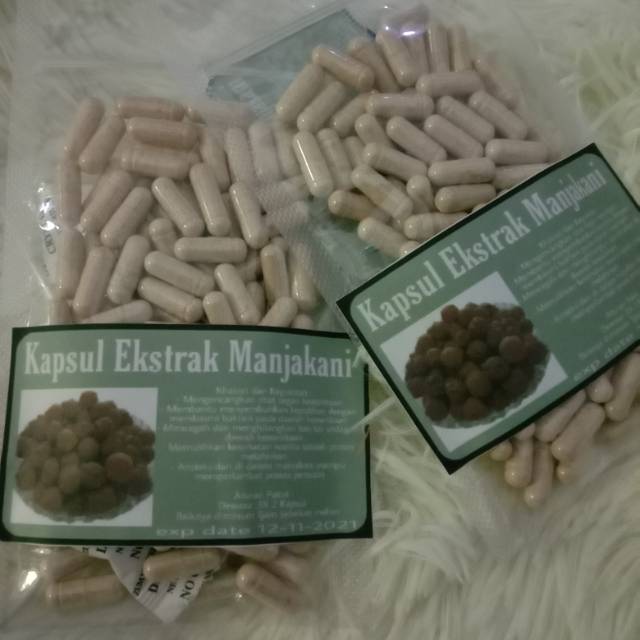 Kapsul ekstrak Manjakani
