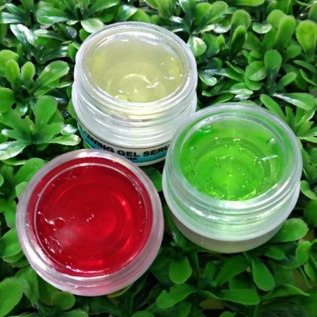 Glowing serum gel