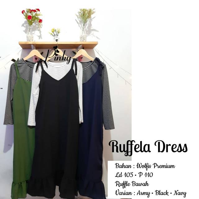 RUFFELA DRESS