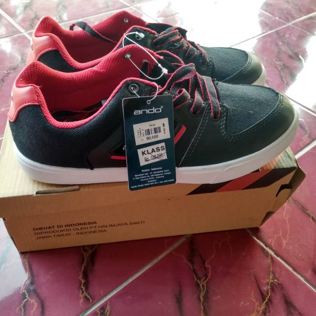 Sepatu ando uk 41