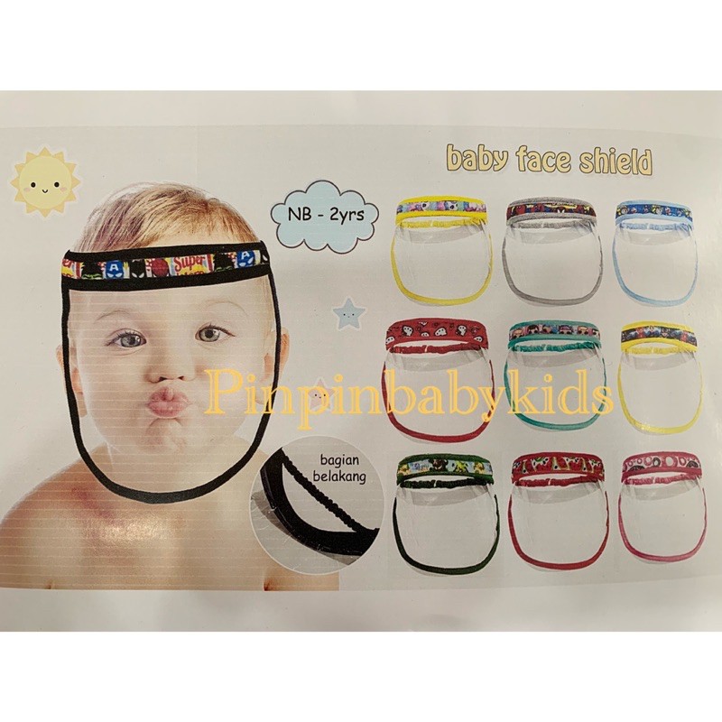 Baby face shield