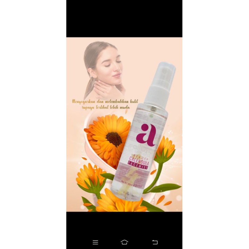 face mist calendula alluvia