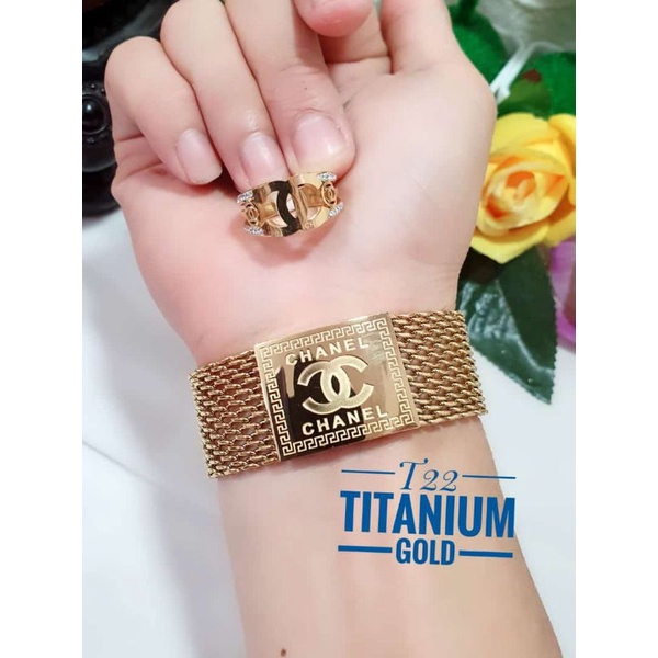 set titanium permata zircon crystal