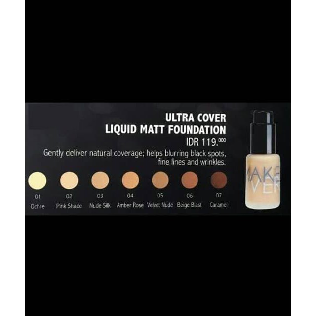 Make Over Ultra Cover Liquid Matte Foundation
