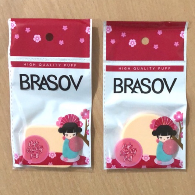 Spon Bedak Basah Make Up Sponge Brasov Puff