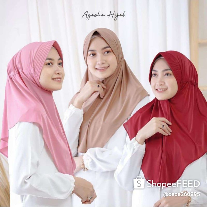 Hamida serut / bergo serut / bergo instan