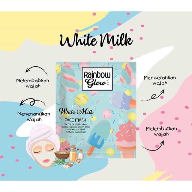 [RAINBOWGLOW] WHITE MILK