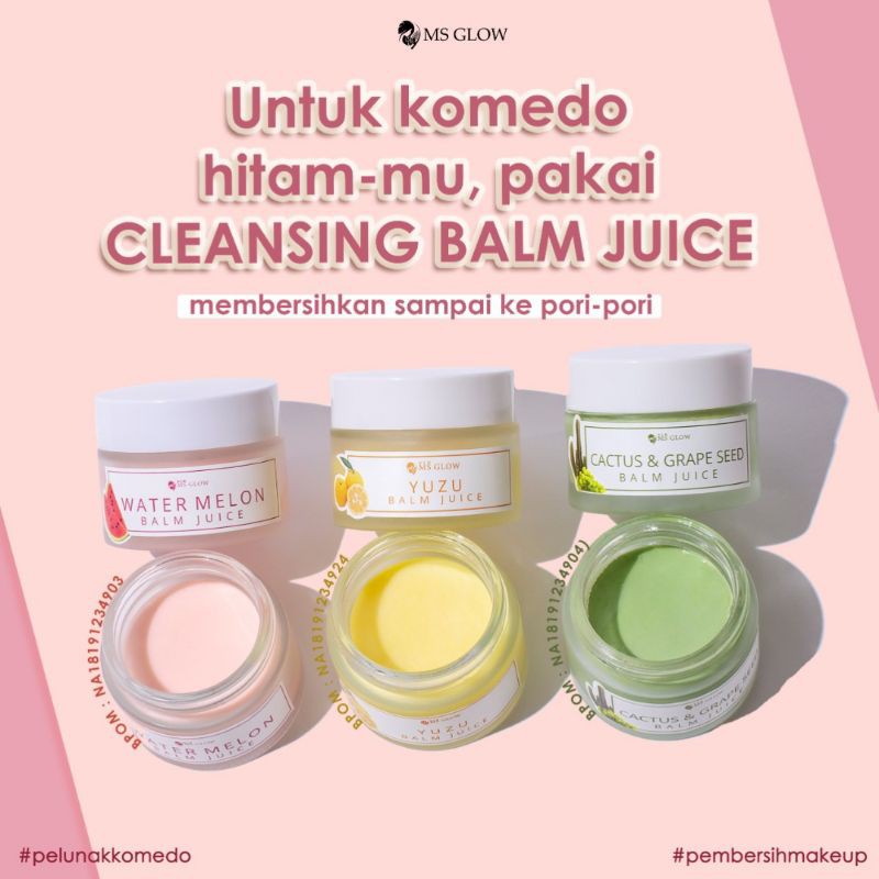 MS GLOW CLEANSING BALM JUICE
