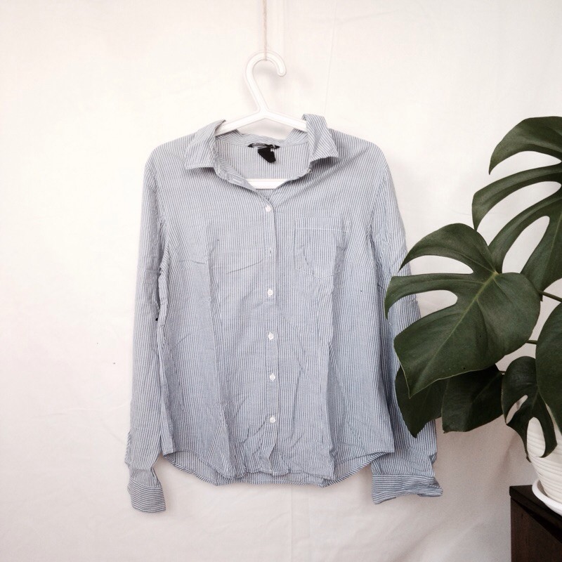 Kemeja H&M strip