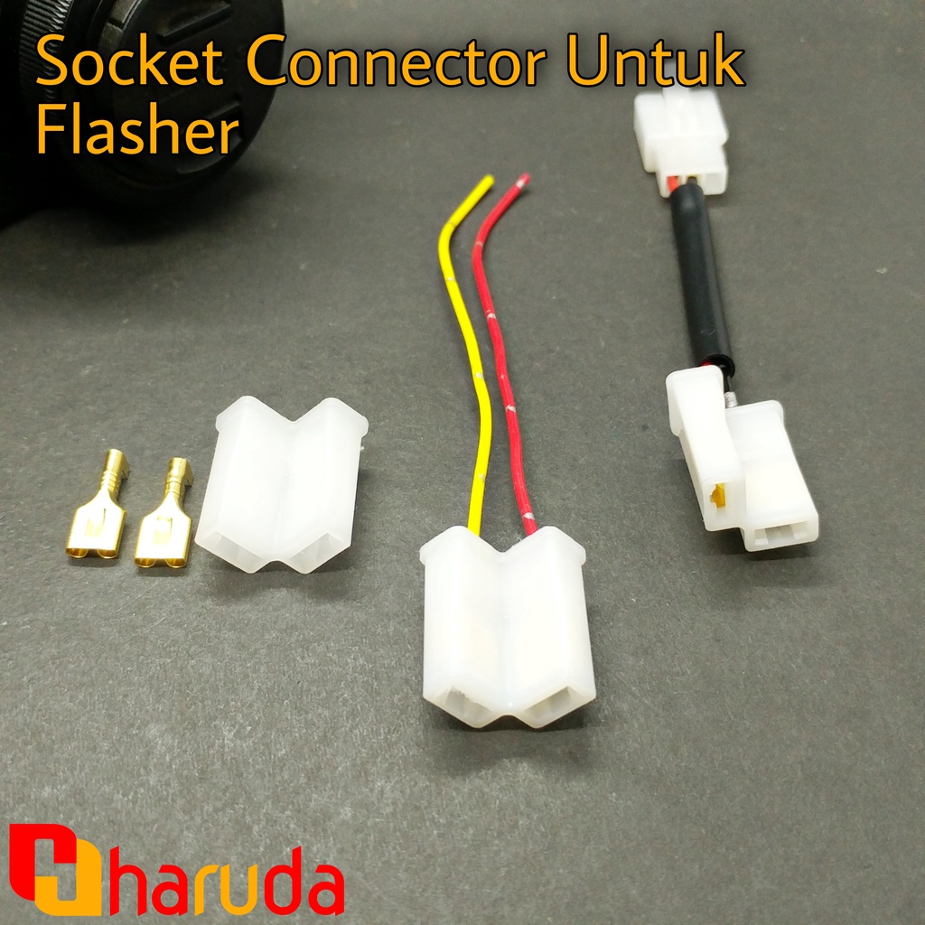 Socket Connector untuk Flasher