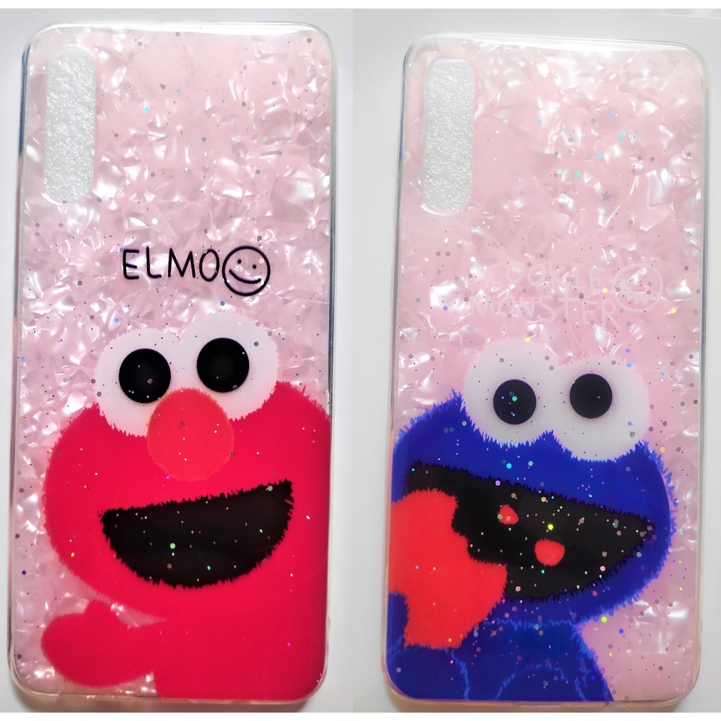 Case Redmi Note 7 Rewdmi Note 8 Redmi Note 8 Pro Cute Elmo - Cookie Marble SoftCase