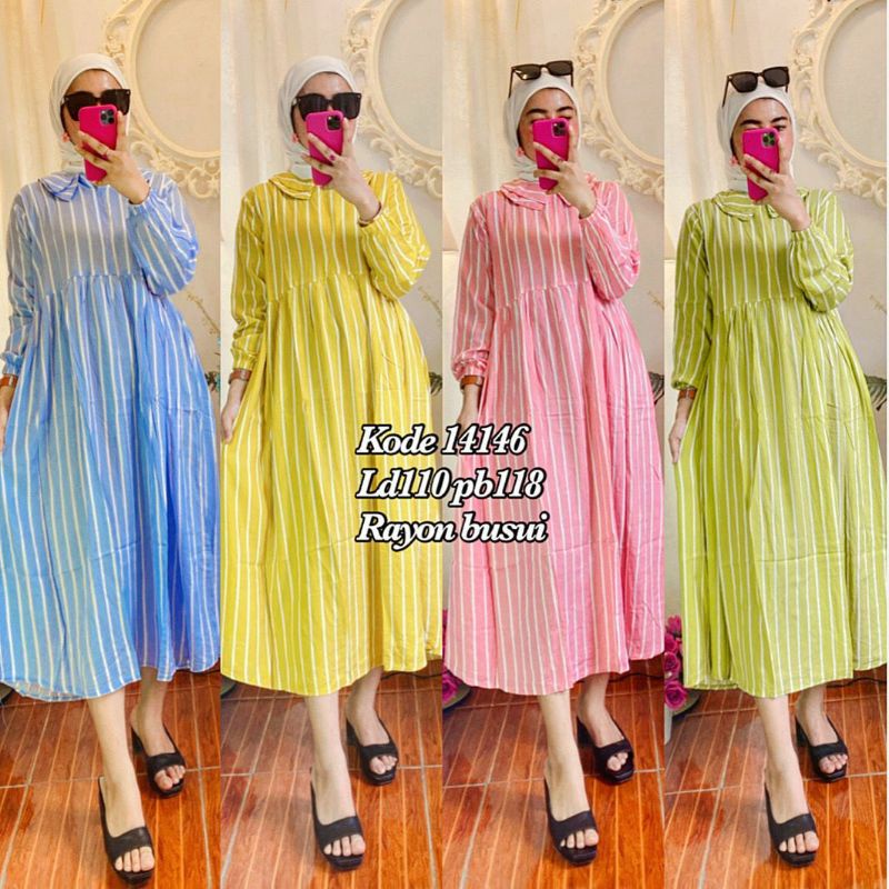 Midi Dress Rayon