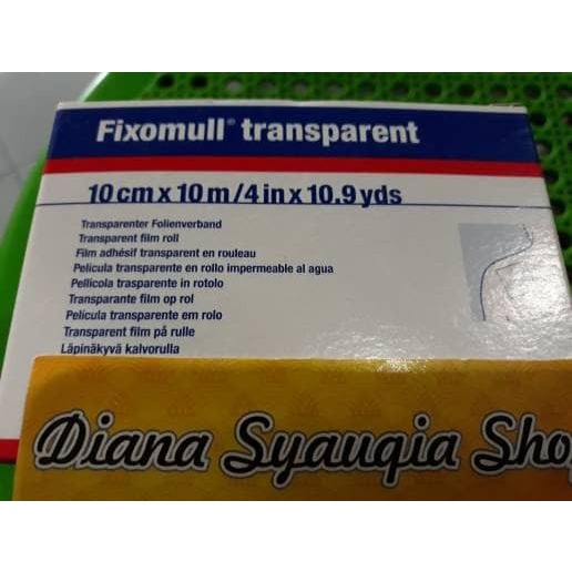 Fixomull 10cm x 10M Transparan