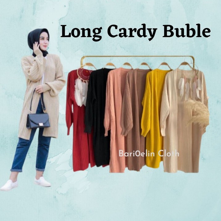 Long Cardy Rajut Buble